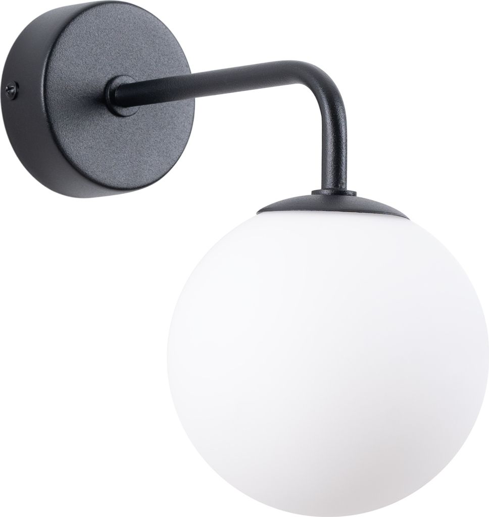 Wandlampe ASTRAL 1 schwarz 1xG9 8W Stahl/Glas 21x22x10cm Produktbild 