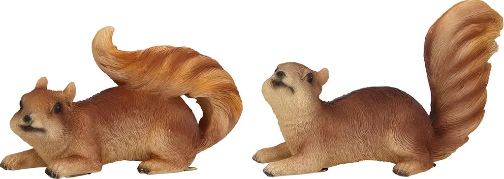 Figurines de Jardin Animaux Simulés en Résine Durable pour Terrasses