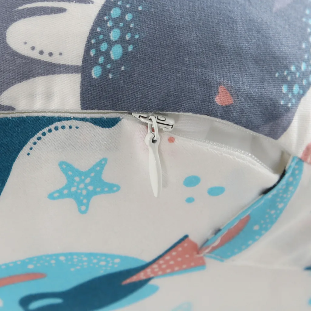 Coussin allaitement pour maman : confort dos et bras avec motif marin - 6