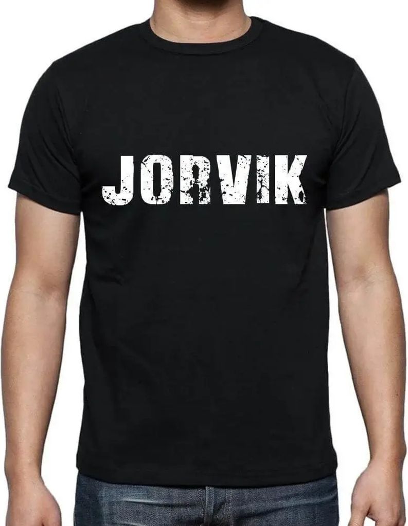 Herren Grafik T-Shirt Jorvik Öko-Verantwortlich Vintage Jahrgang Kurzarm Lustige Druck Geburtstag Geschenk Mann