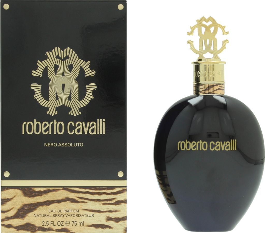 Roberto Cavalli Nero Assoluto, Frauen, 75 ml, Orchidee, Produktbild 