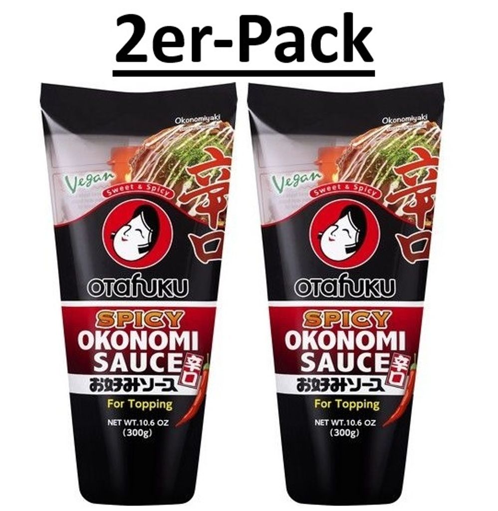 2er-Pack Otafuku Okonomi Spicy Sauce 300g Produktbild 