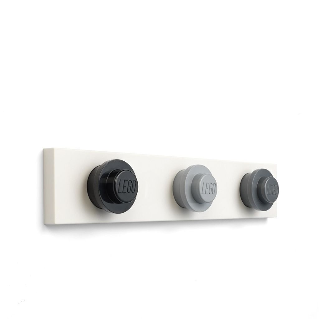 LEGO® Wandaufhänger - schwarz, grau, dunkelgrau Produktbild 