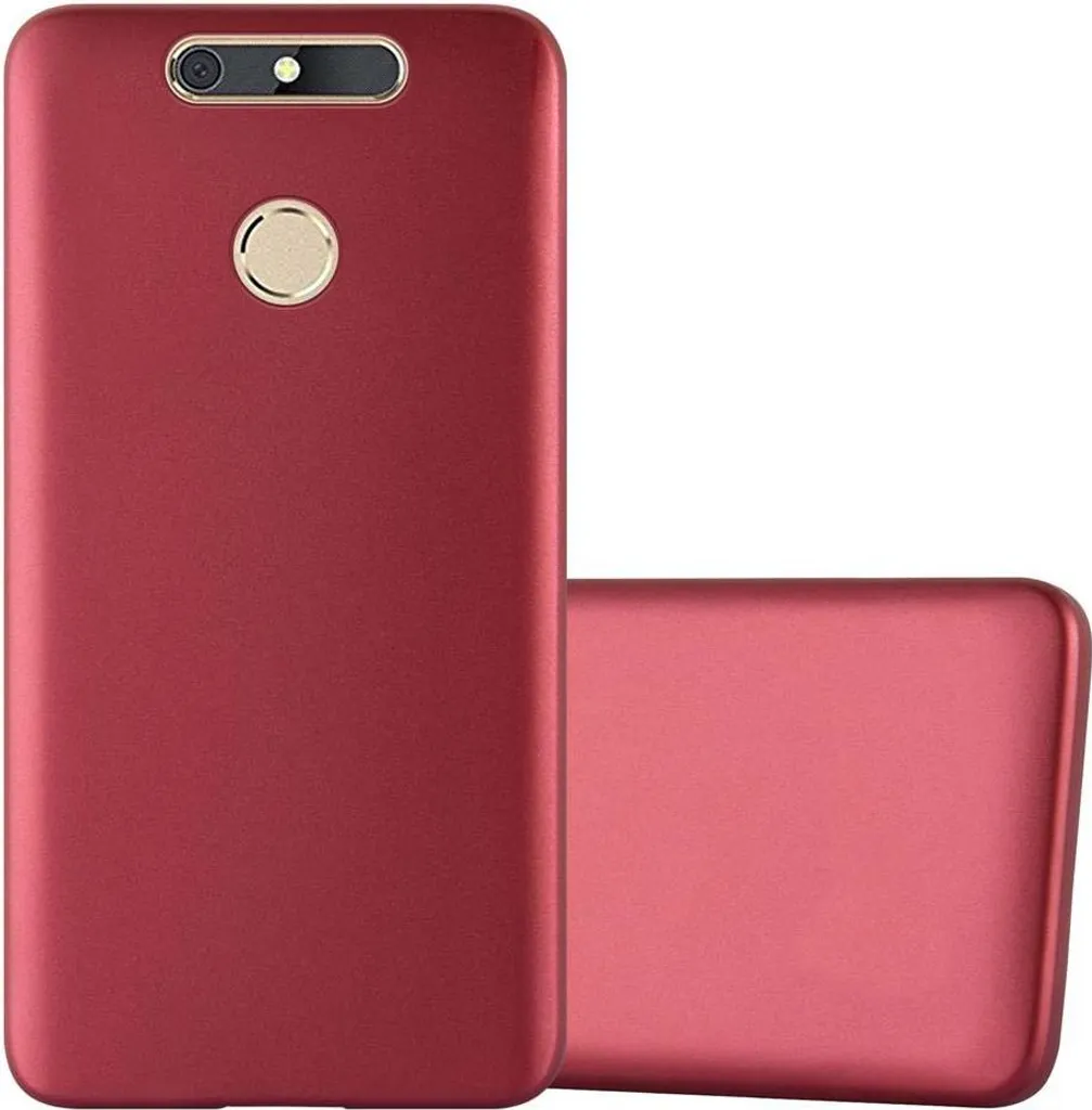Cadorabo Custodia ZTE Blade V8 MINI Rosso: Protezione Silicone TPU