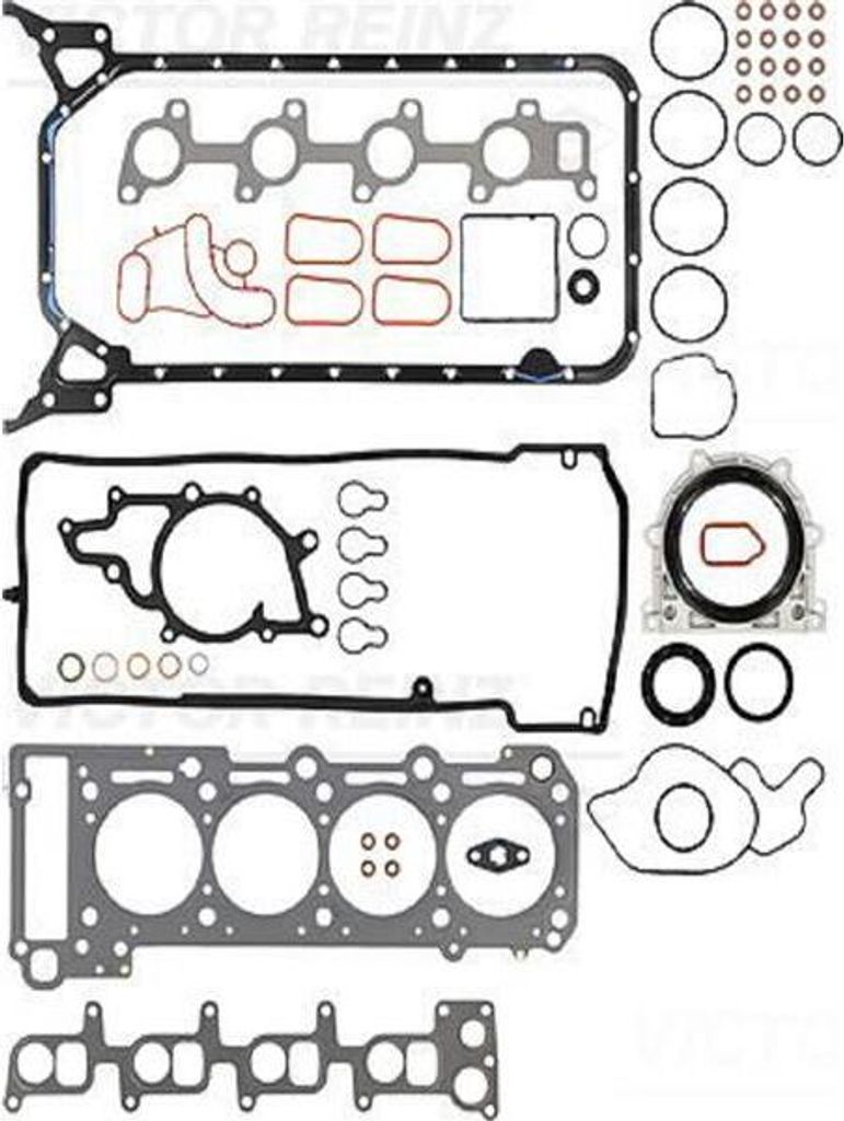 REINZ 01-31555-01 Motor-Dichtungsvollsatz Dichtsatz passend für MERCEDES-BENZ C-Klasse Limousine (W202) E-Klasse Limousine (W210) E-Klasse T-modell