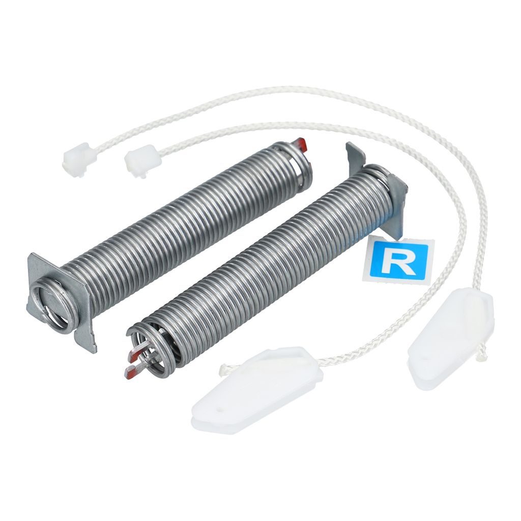 Türscharnierfedern Reparatursatz mit Seilzügen für Geschirrspüler Bosch 00754866 754866