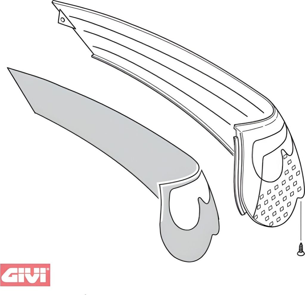 Riflettore Givi per MAXIA E55 Immagine del prodotto 
