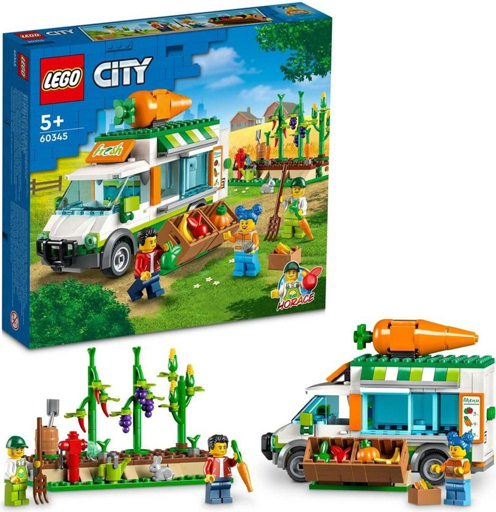 LEGO® City 60345 - Furgone per la consegna delle verdure Immagine del prodotto 