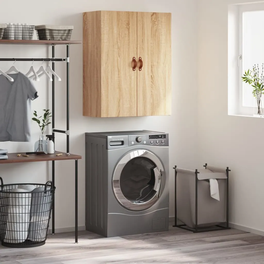 The Living Store armadio a muro rovere Sonoma 69,5x34x90 cm