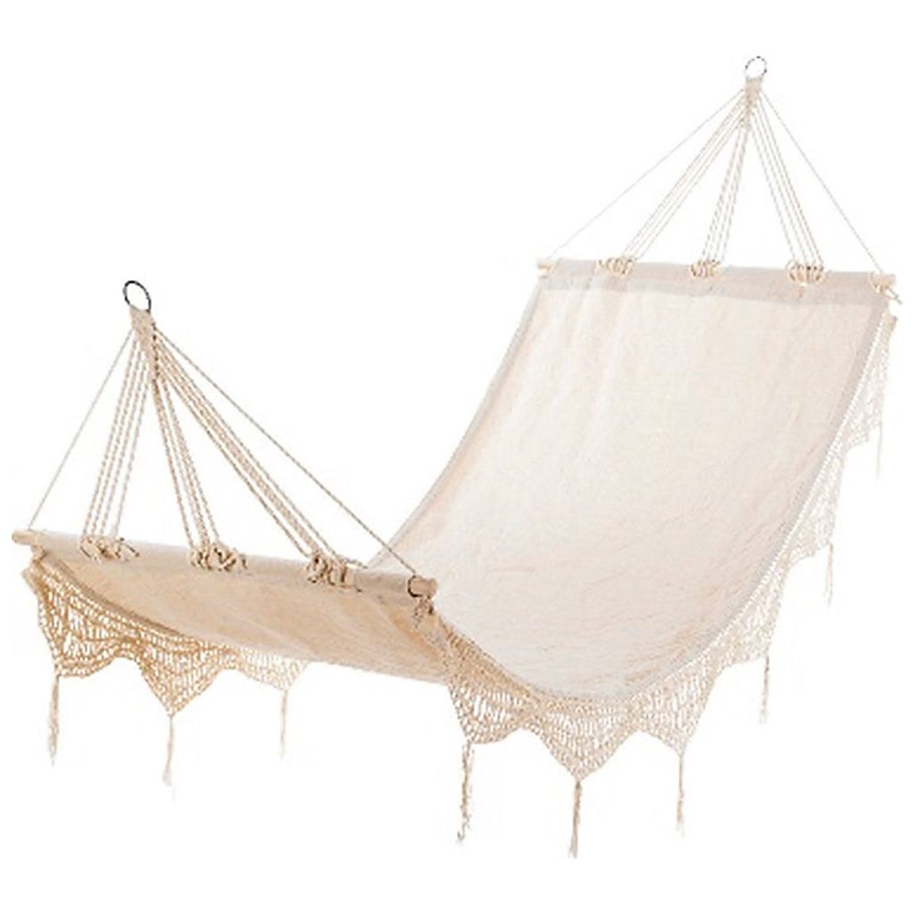nabbi Schwingen Netzwerk Embu 200x80 cm - cremig