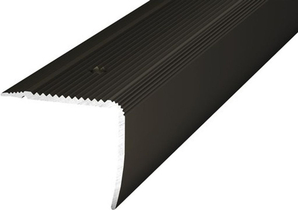 Prinz Treppenkantenprofil Alu bronze gelocht 35 x 30 x 1000 mm
