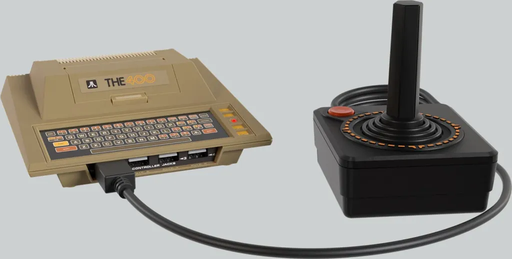 Jouer aux Classiques Atari avec la Console Atari 400 Mini Beige