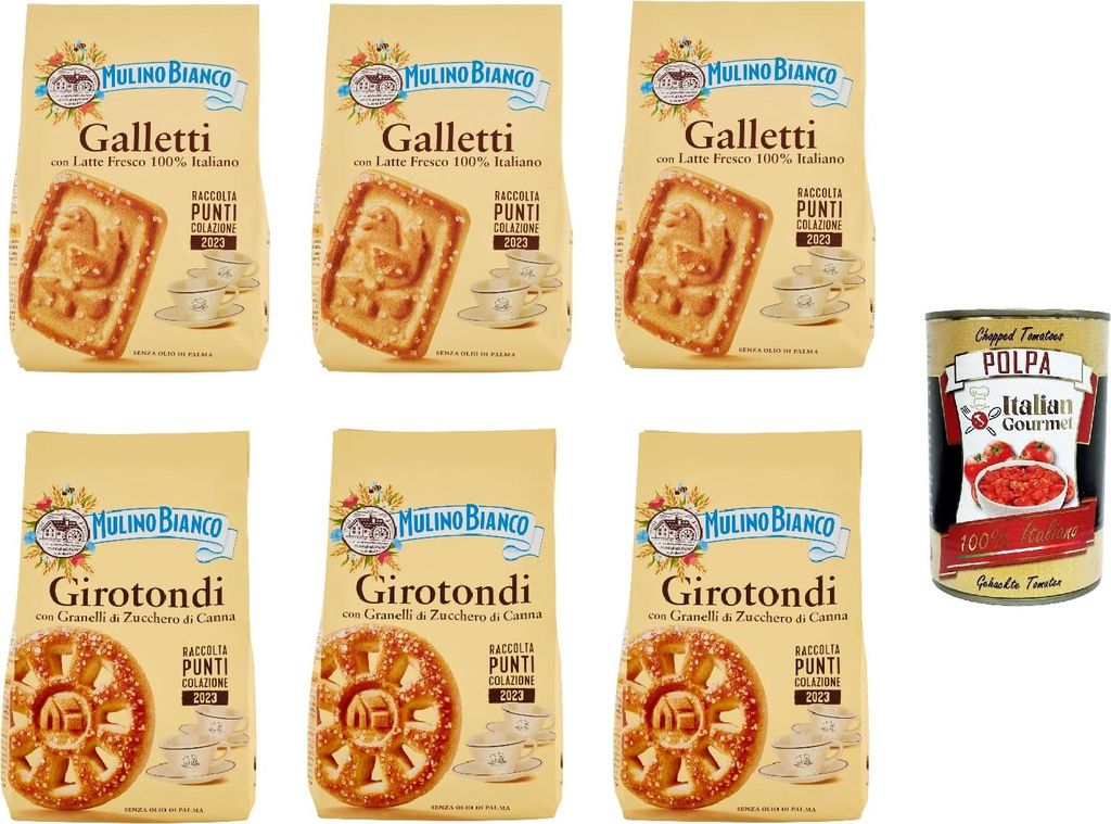Testpaket Mulino Bianco Galletti und Girotondi Kekse mit Produktbild 
