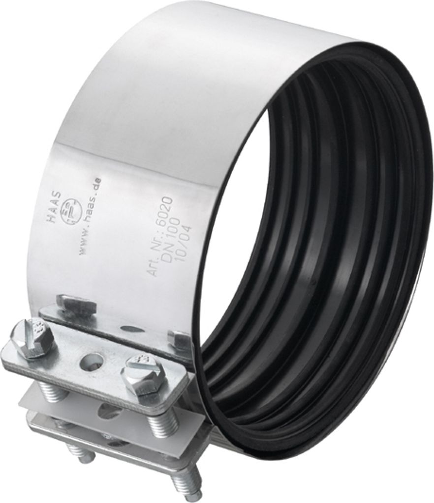 HAAS CV-Verbinder für SML-Roehre DN 150, Edelstahl W2 Produktbild 1