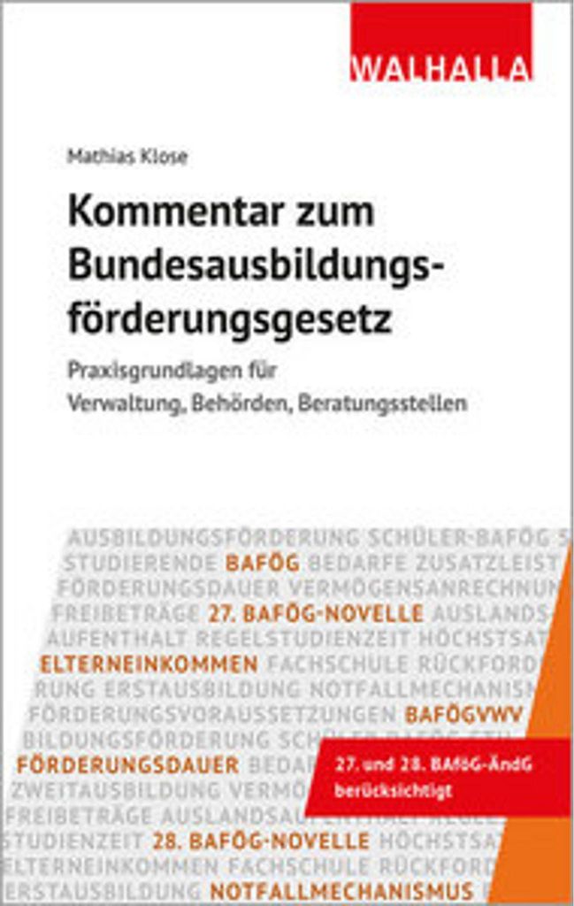 Kommentar zum Bundesausbildungsförderungsgesetz