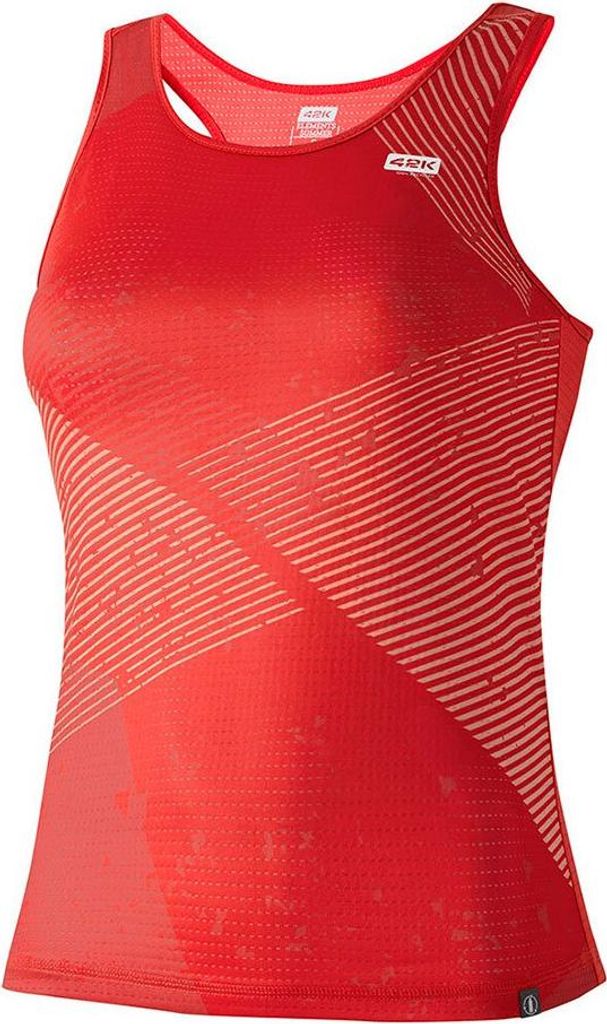 42k Running Elements Summer ärmelloses T-shirt Rot S Frau Rot S