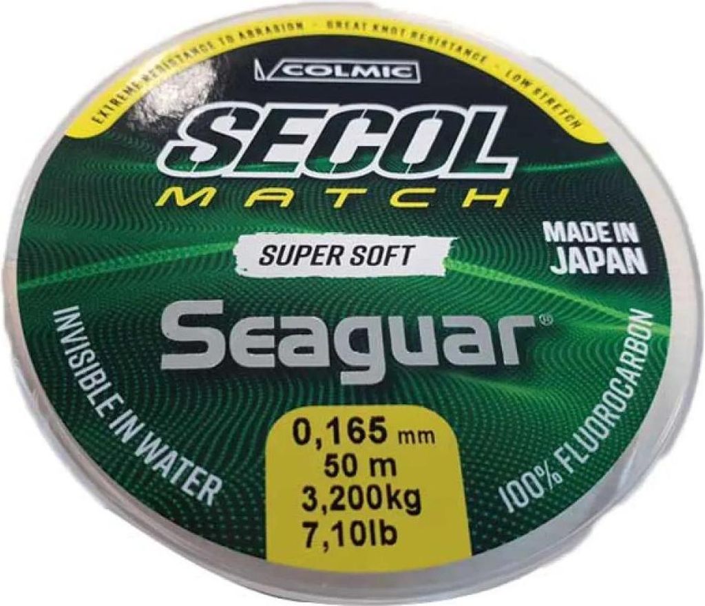 Colmic Secol Match Flurocarbon 50 M Durchsichtig 0.104 mm Durchsichtig 0.104 mm