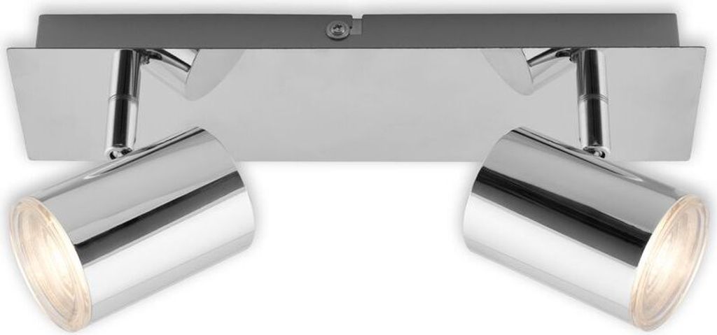 LED Badleuchte Spotleuchte IP44 GU10 IP44 5 W chrom Produktbild 