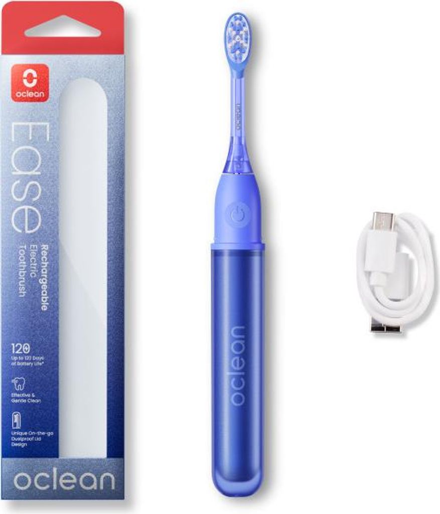 OCLEAN Elektrische Zahnbürste Ease Blau Produktbild 