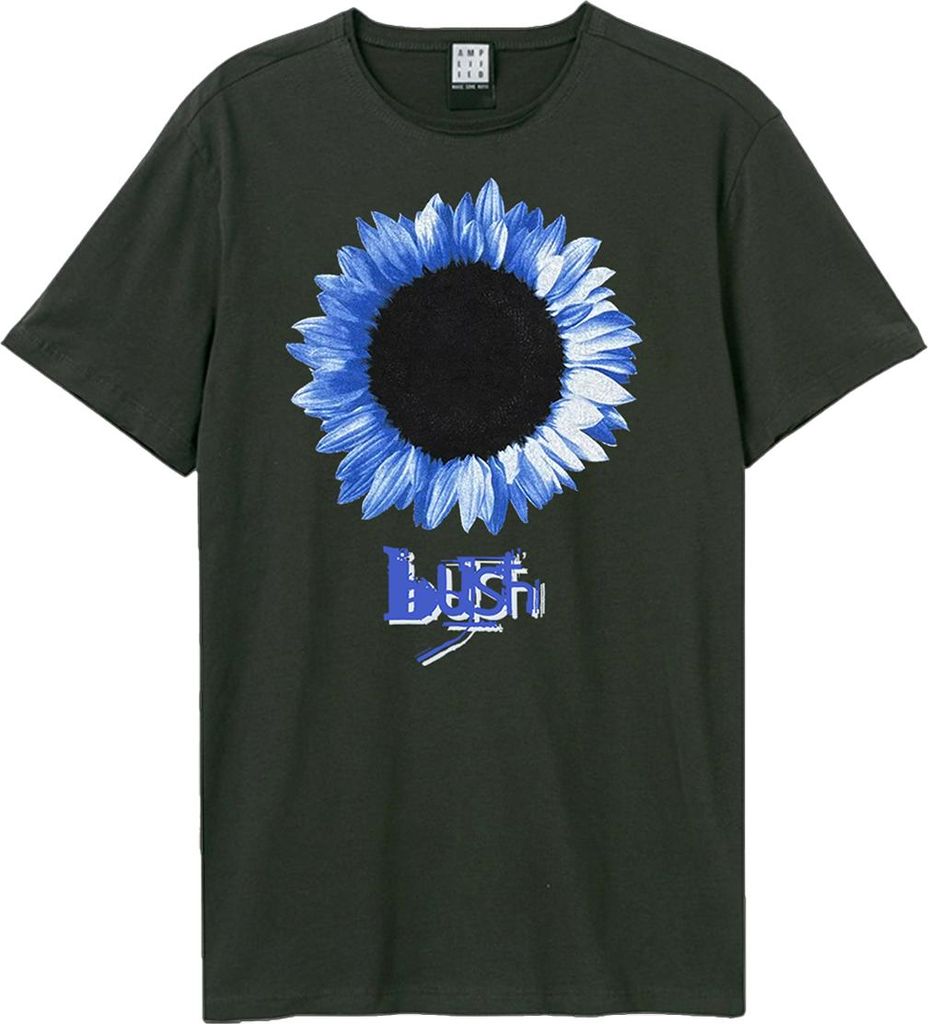 Amplified - "Sunflower" T-Shirt für Herren/Damen Uni GD3104 (L) (Holzkohle/Blau)