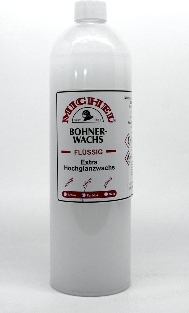 Michel Bohnerwachs Farblos 1,0L Naturwachs reinigt, pflegt Produktbild 