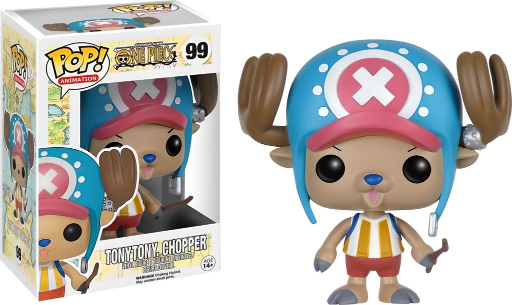 One Piece - Tony Tony Chopper 99 Flocked - Funko Pop! Vinyl Produktbild 