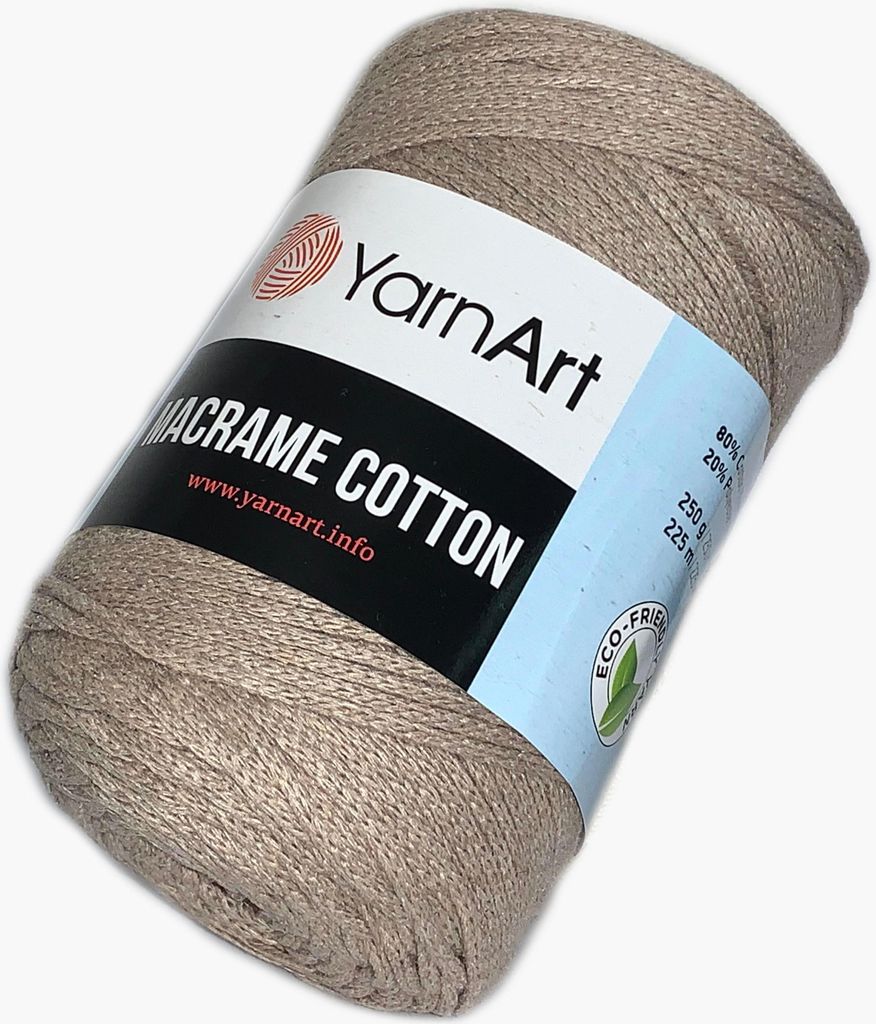 Yarn Art Macrame Bavlna 2 mm 225 m 768 Špagát Obrázok produktu 