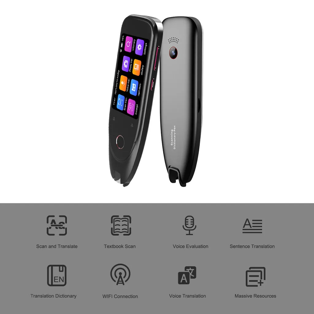 Stylo de Lecture Numérique Multilingue avec Scanner de Texte et Dictaphone - 6