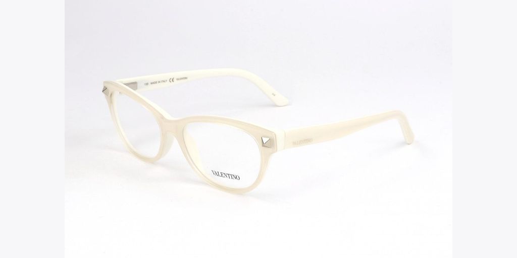 Valentino V2660 Ivory 52/16/135 Damen Brillen