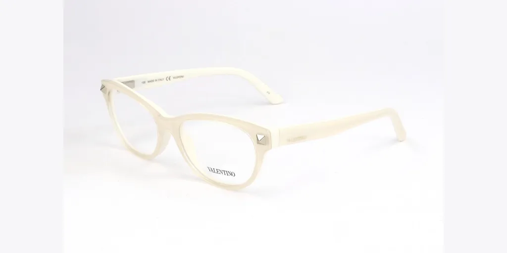 Lunettes de vue Valentino V2660 Ivory 52/16/135 monture luxe femme