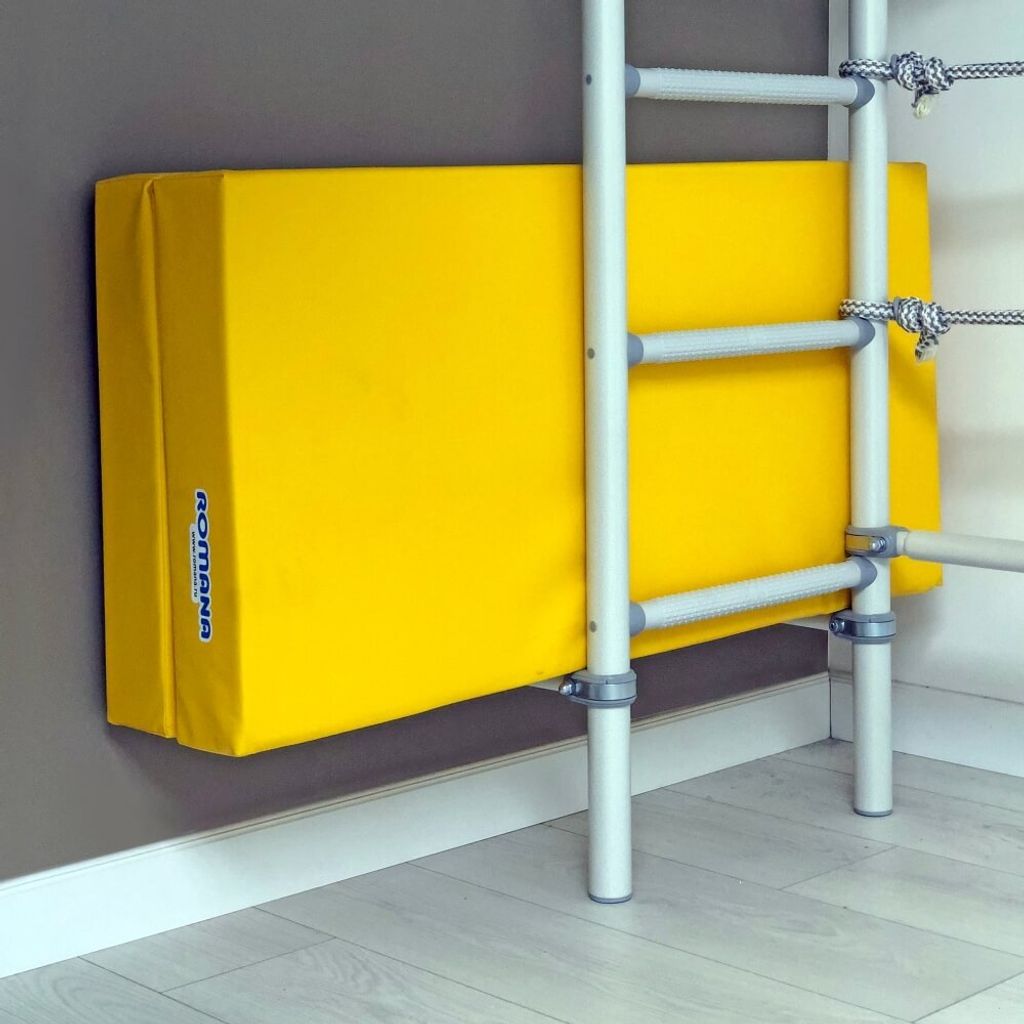 Gymnastická podložka 2-dielna 100x100x10 | mäkká podlahová Obrázok produktu 3