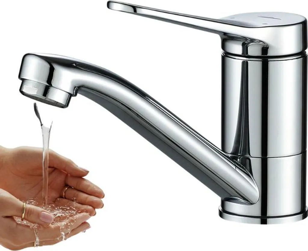 Rubinetto Lavabo Girevole Kuchinox Villa: Sicuro, Bello e Facile da Pulire - 1