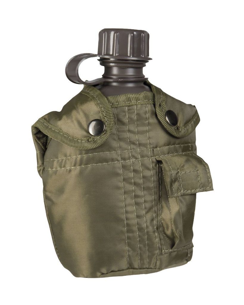 Botella de plástico americana para campo, con funda de Imagen del producto 