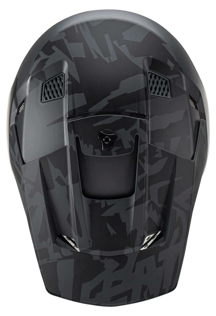 LEATT Motorradhelm Visier schwarz Stealth für Helm 3.5 Größe M-XXL