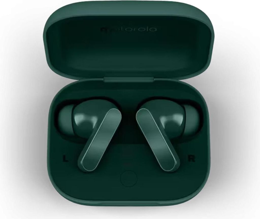 Motorola Buds Bass: Auriculares inalámbricos, color verde Imagen del producto 