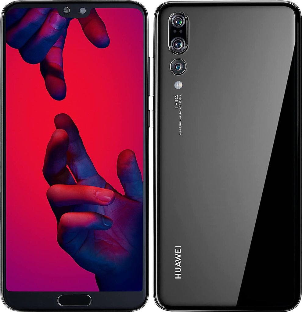 Huawei P20 Pro Dual Sim Smartphone CLT-L09 128GB Black Neu Produktbild 