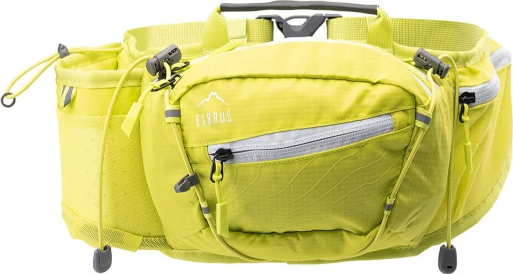 Sac banane Elbrus Quix Hipbelt Jaune ajustable - Confort et Nylon