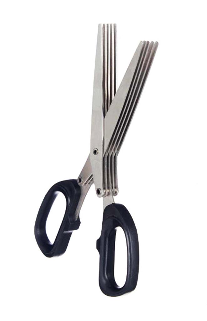 KRÄUTERSCHERE 5 Klinge Küchenschere Multiklingen Produktbild 