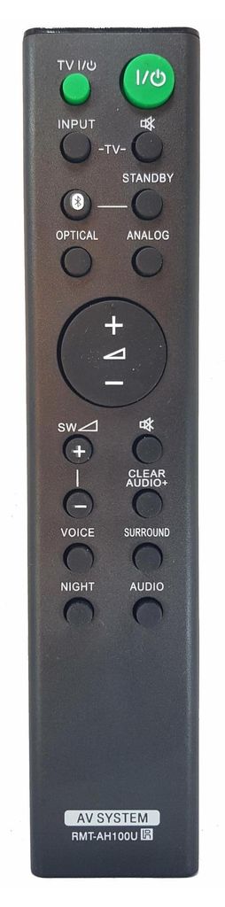 Ersatz Fernbedienung für Sony RMT-AH100U | HT-CT180 | Produktbild 