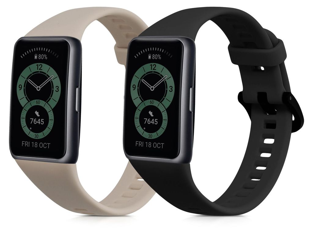 kwmobile 2x Uhrenarmband für Huawei Band 6 Armband - Produktbild 