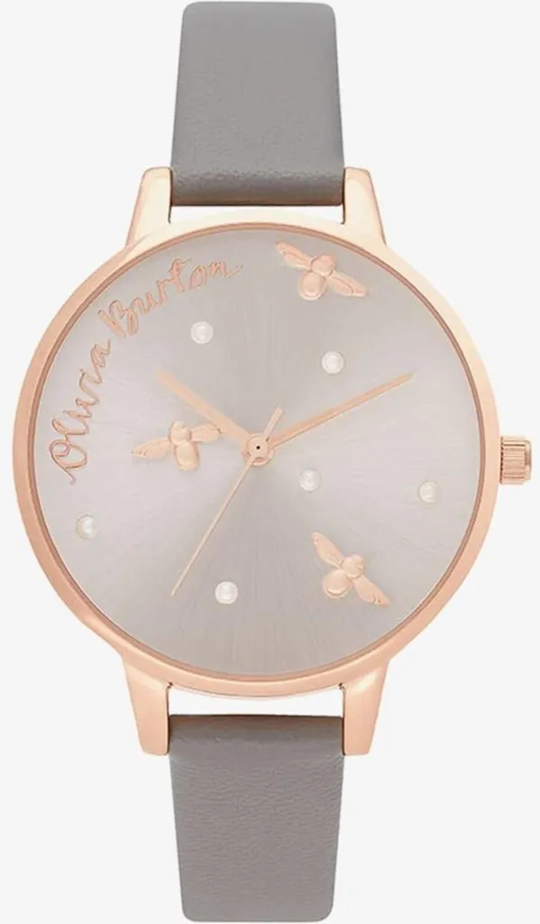 Orologio Olivia Burton OB16PQ03 Donna | Design Rose Gold e Grigio Vegan