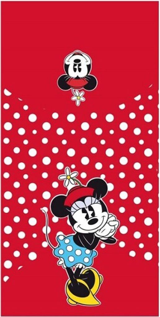 Minnie Mouse Strandtuch Badeponcho Kinder