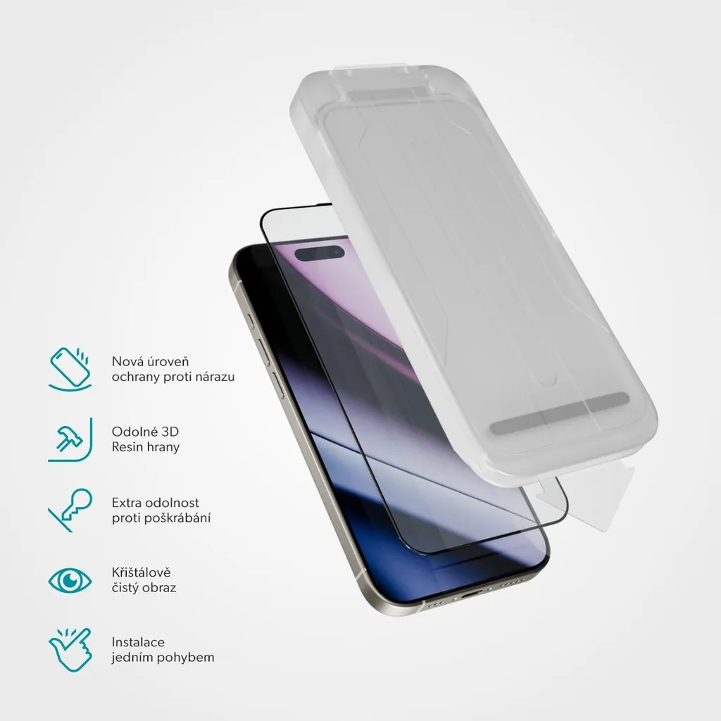 Protection Écran iPhone 16 Pro Max Epico ImpactCeramic - Usage Intensif - 3