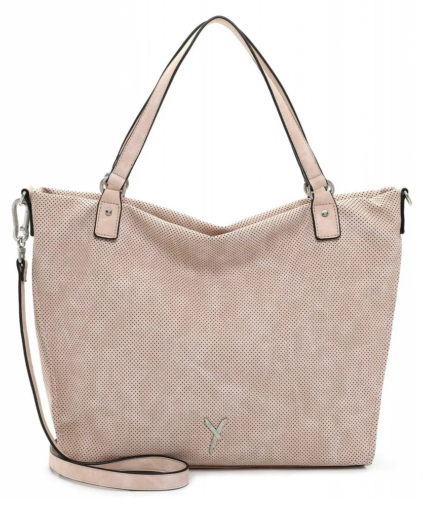 SURI FREY Romy Shopper Rose: Borsa a Tracolla Rosa Vegan Chic