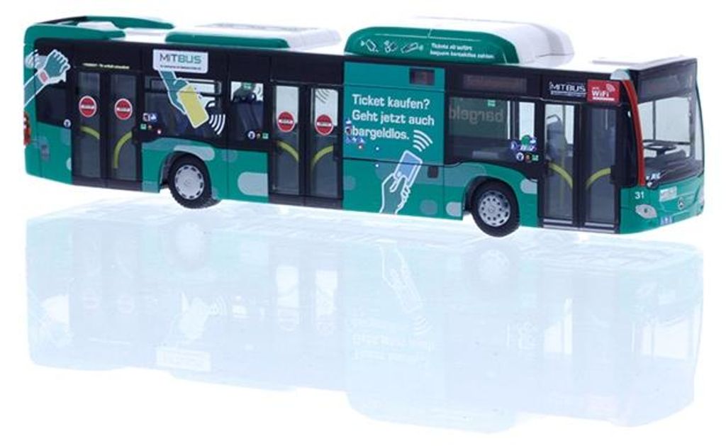 Rietze 73513 - 1/87 Mercedes-Benz Citaro ́15 NGT MIT.BUS Gießen - Neu
