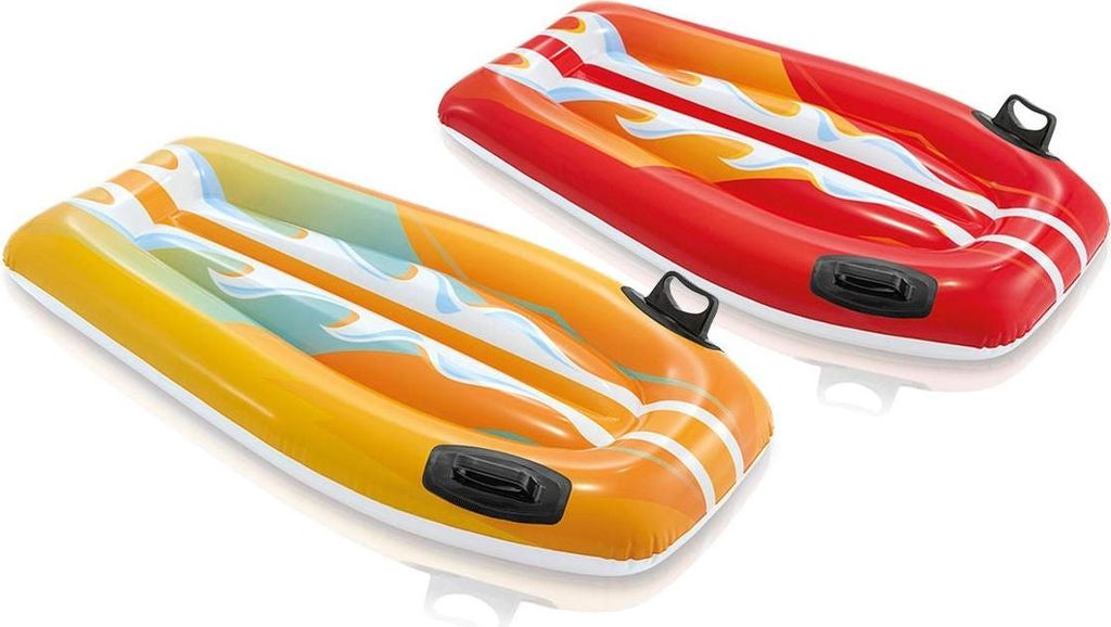 Aufblasbares Schwimmbrett 112 x 62 cm INTEX 58165 rot