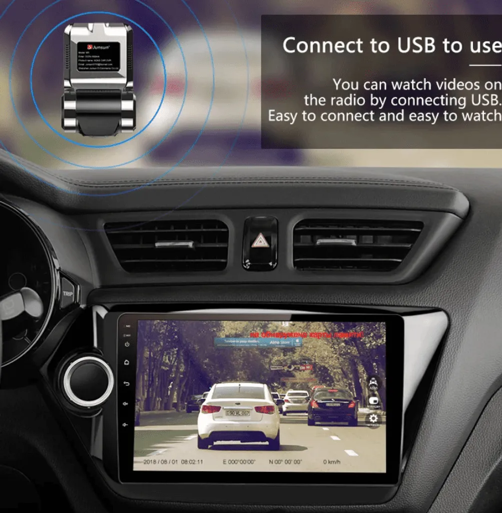Dashcam USB ADAS pour Autoradio Android - Caméra de Voiture de Route - 4