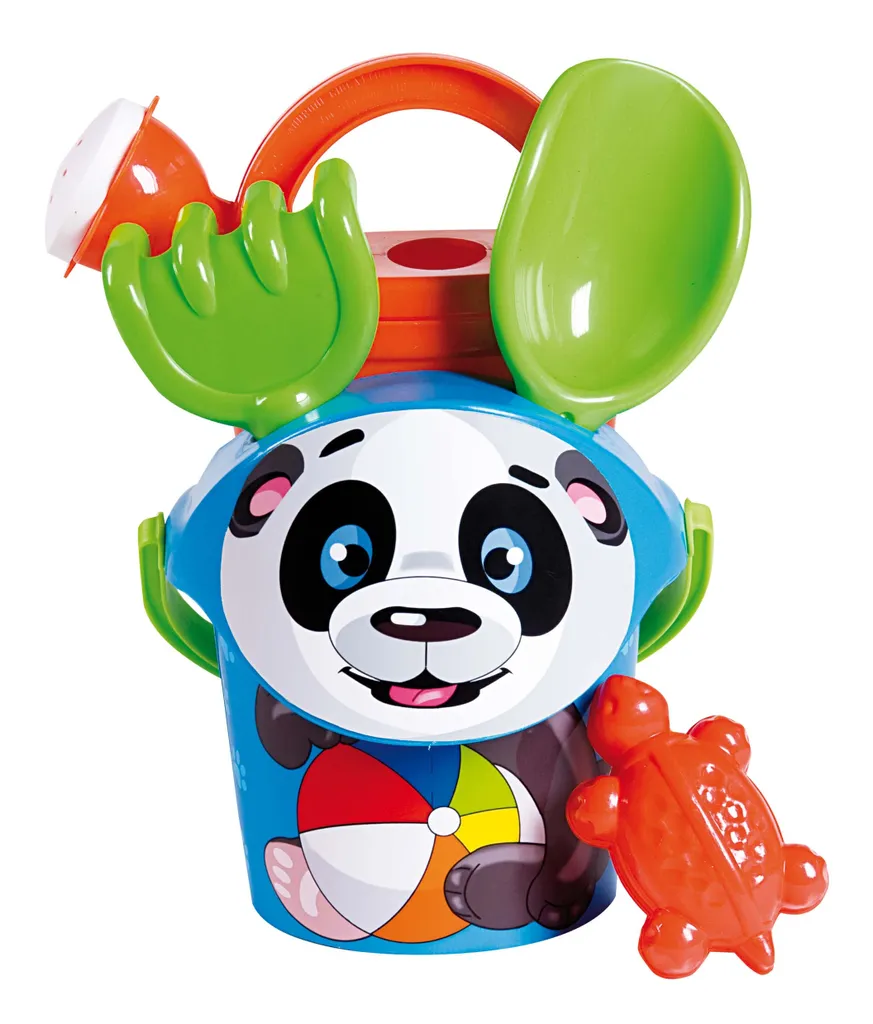 Set de Sable Panda avec Théière Compact pour Jouer Partout sans Encombre - 3
