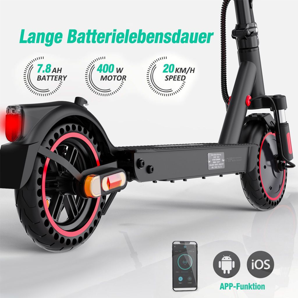 E-Scooter (ABE) mit Straßenzulassung (eKFV) Klappbar Produktbild 2