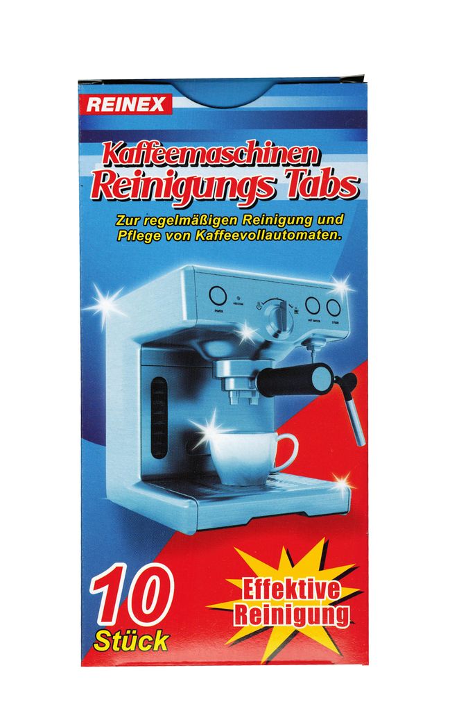 10x Kaffeevollautomaten Reiniger Tabs Reinigung Produktbild 